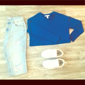 ❌SOLD❌ Royal💙Blue CropTop